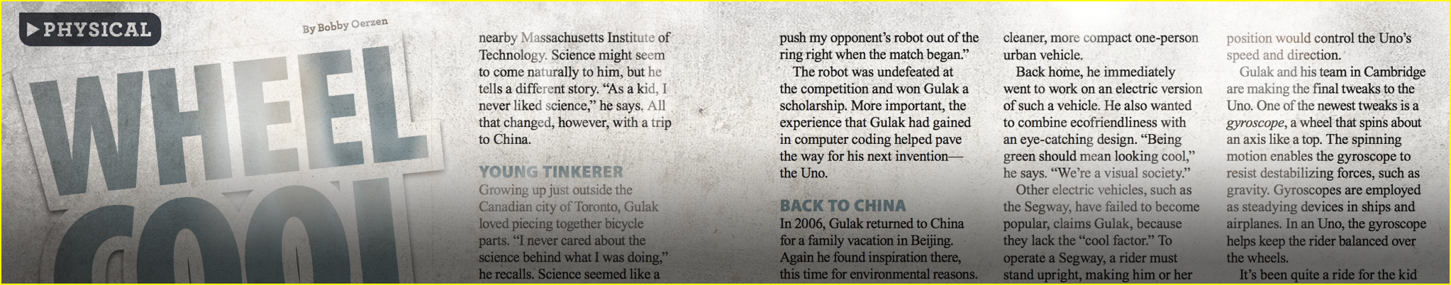 Wheel Cool - Ben Gulak