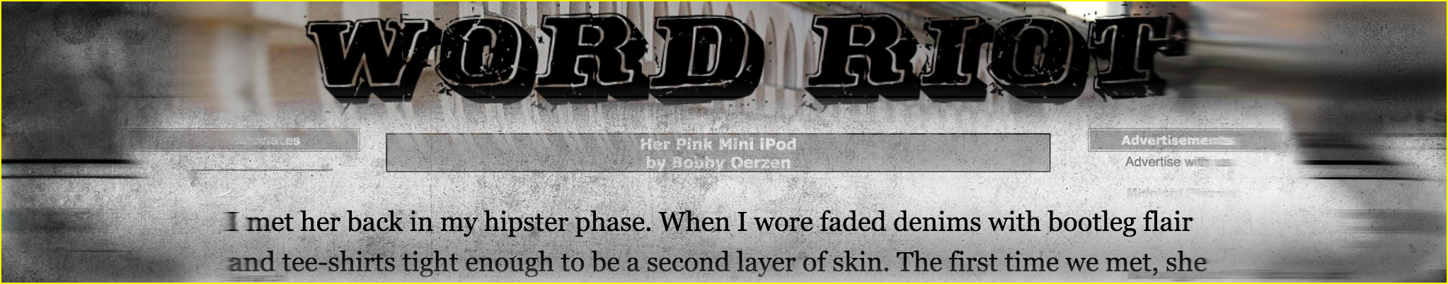 Her Pink Mini iPod - Word Riot